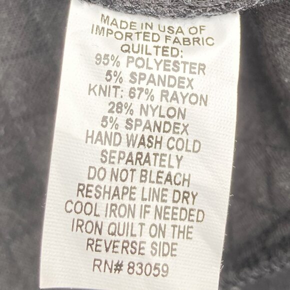 NWOT J. Cooper Quilted Bomber Jacket - Medium - Made in USA - Picture 9 of 9